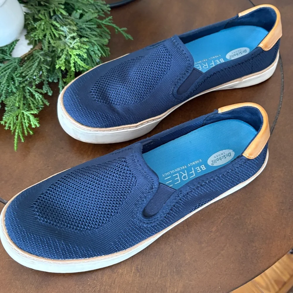 Dr. Scholl's Navy Slip-On Sneakers - Picture 4 of 4